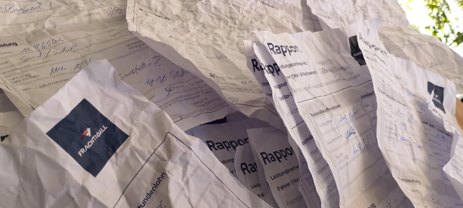 Übersicht der Frachtigall-Rapporte